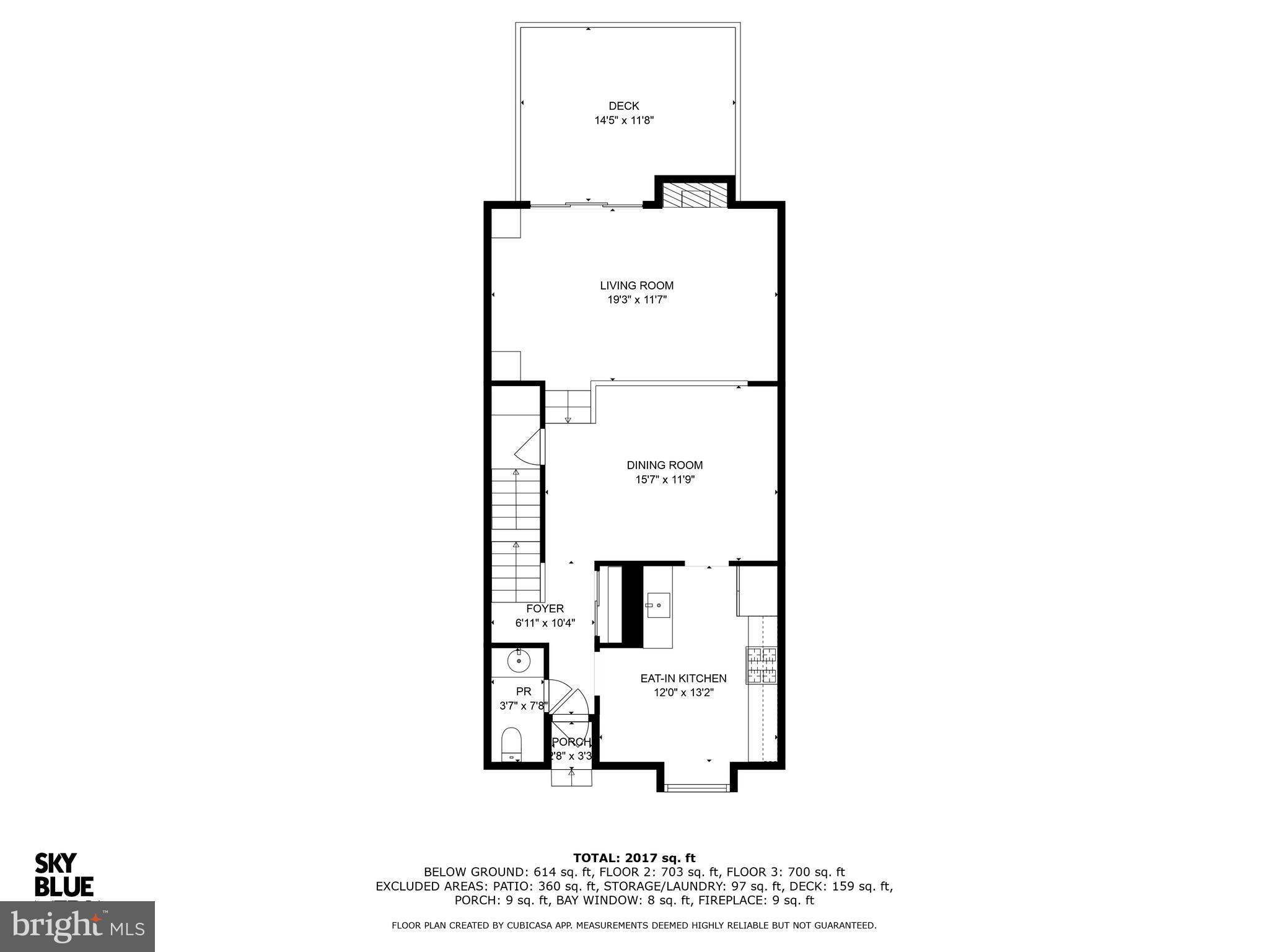 2374 Generation Drive Reston, VA 20191 - Photo 73 of 73 Main-level Floorplan
