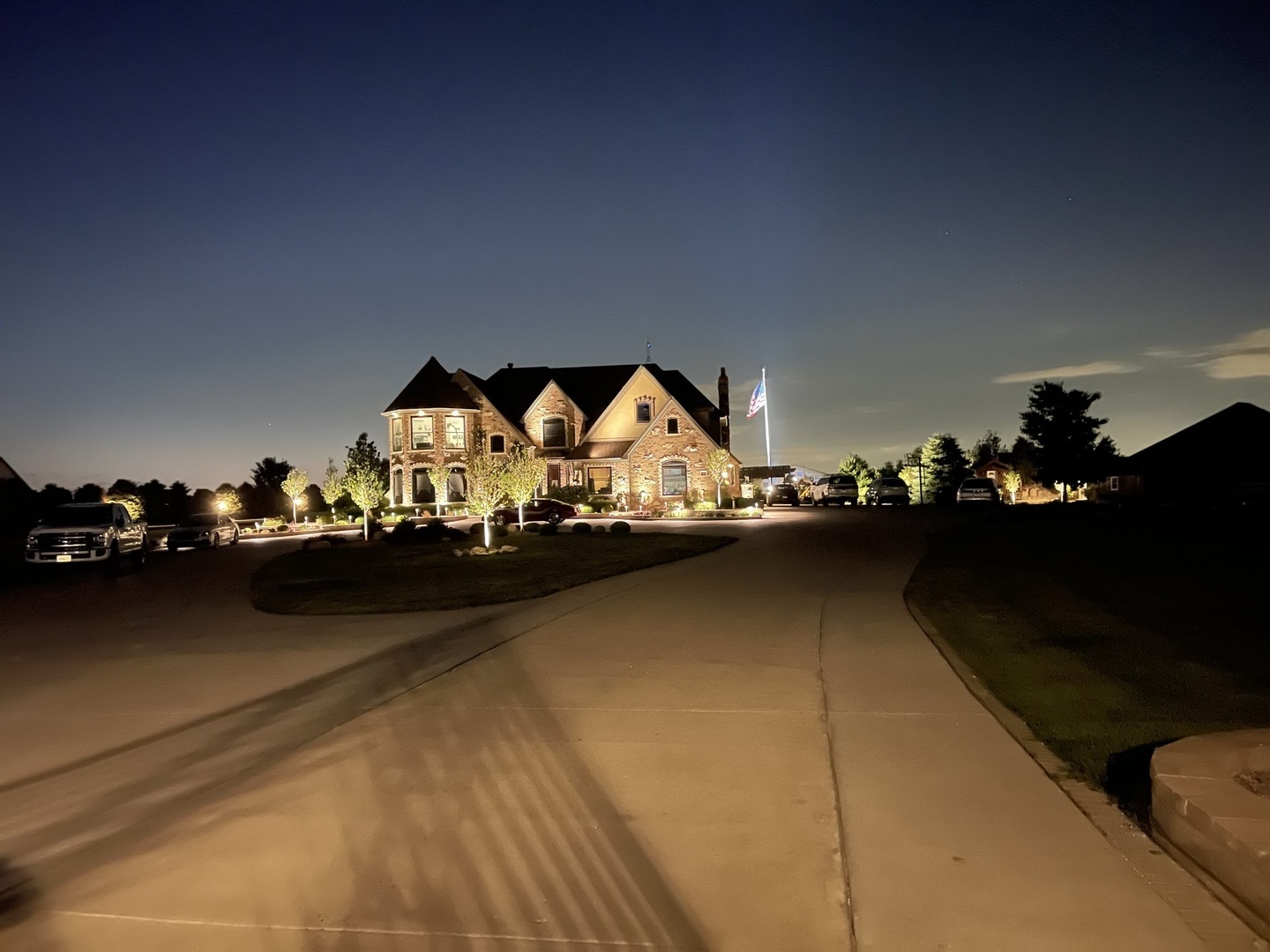 15646 West Barr Road Manhattan, IL 60442 - Photo 2 of 13 a view of a lake from a balcony