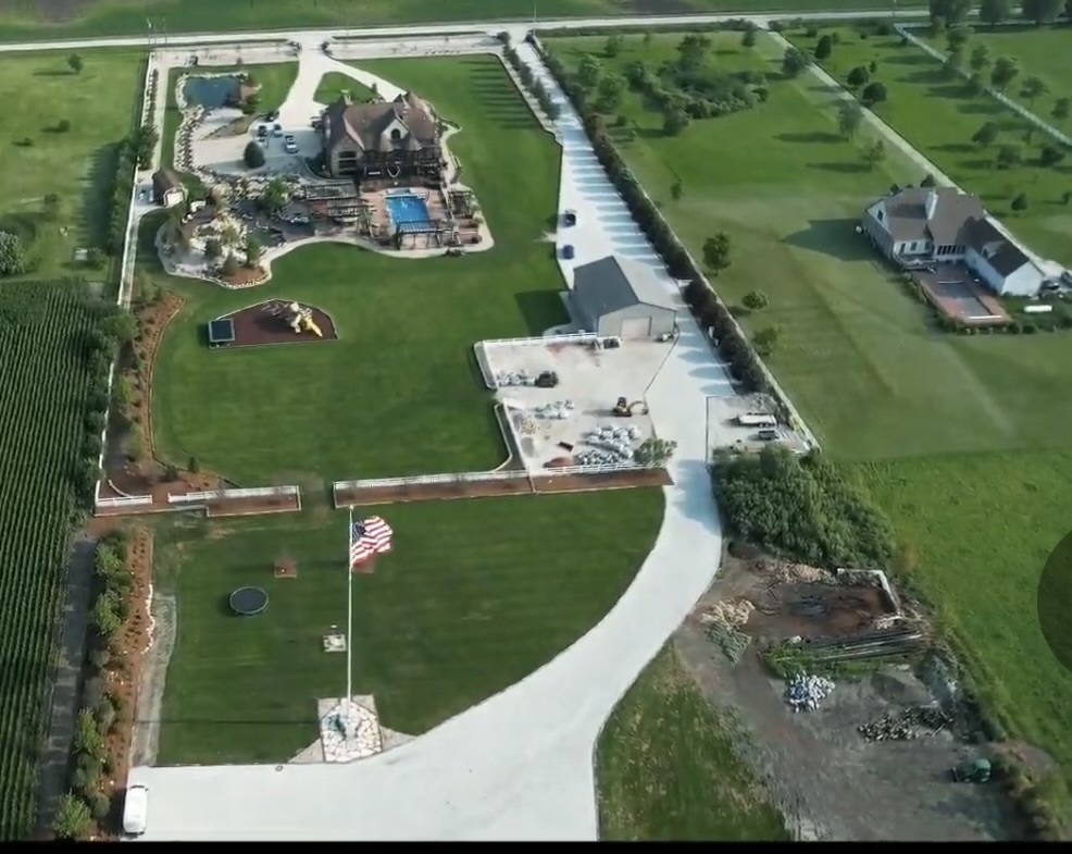 15646 West Barr Road Manhattan, IL 60442 - Photo 3 of 13 an aerial view of a house