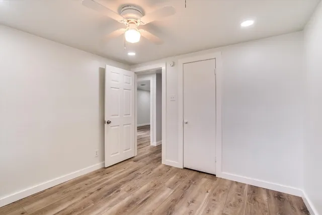 wooden floor in an empty room