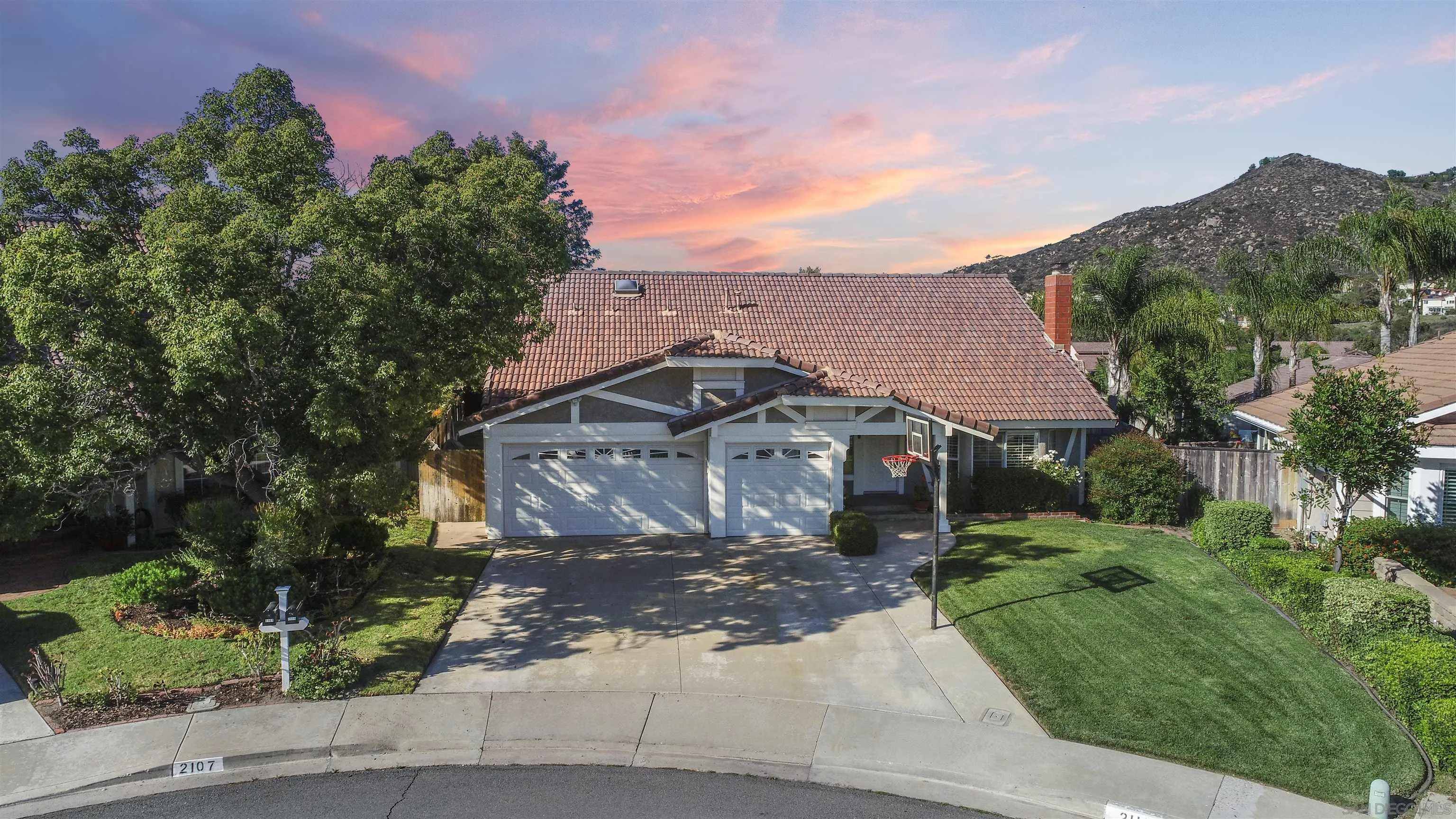2119 Packard Place El Cajon, CA 92019 - Photo 22 of 29 a front view of a house with a yard