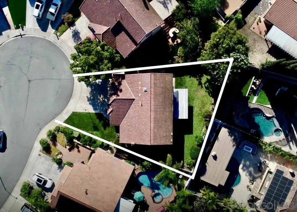 2119 Packard Place El Cajon, CA 92019 - Photo 29 of 29 an aerial view of house with yard