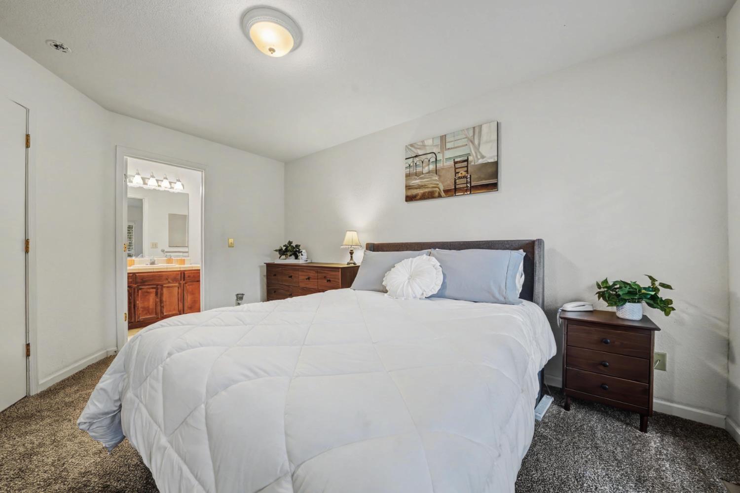 27390 Barton Road Pioneer, CA 95666 - Photo 35 of 52 a bedroom with a bed and a couch