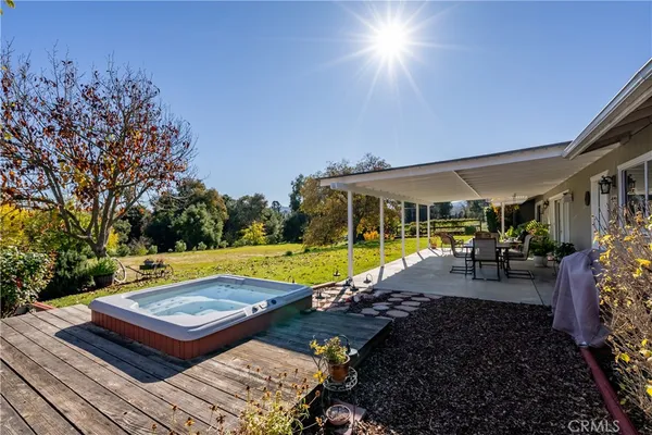 a view of a house with a swimming pool