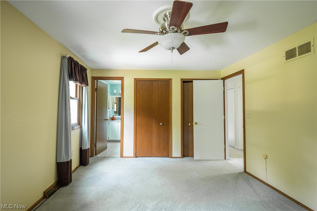 868 Trebisky Road Cleveland, OH 44121 - Photo 22 of 35 Another view of Bedroom 2 with 2x closets and access to hall bath