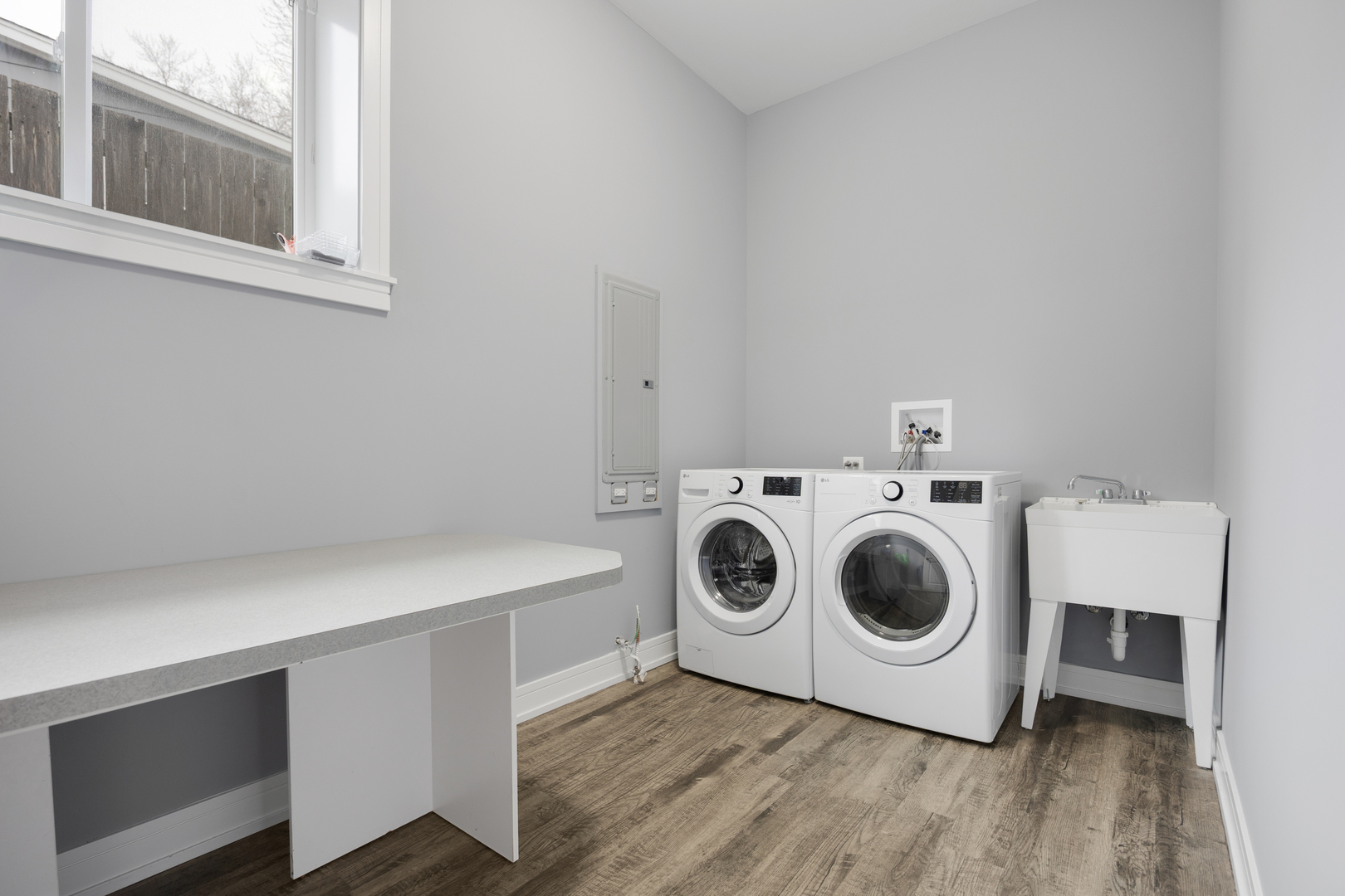 N112 Leonard Street Winfield, IL 60190 - Photo 22 of 26 a utility room with dryer and washer