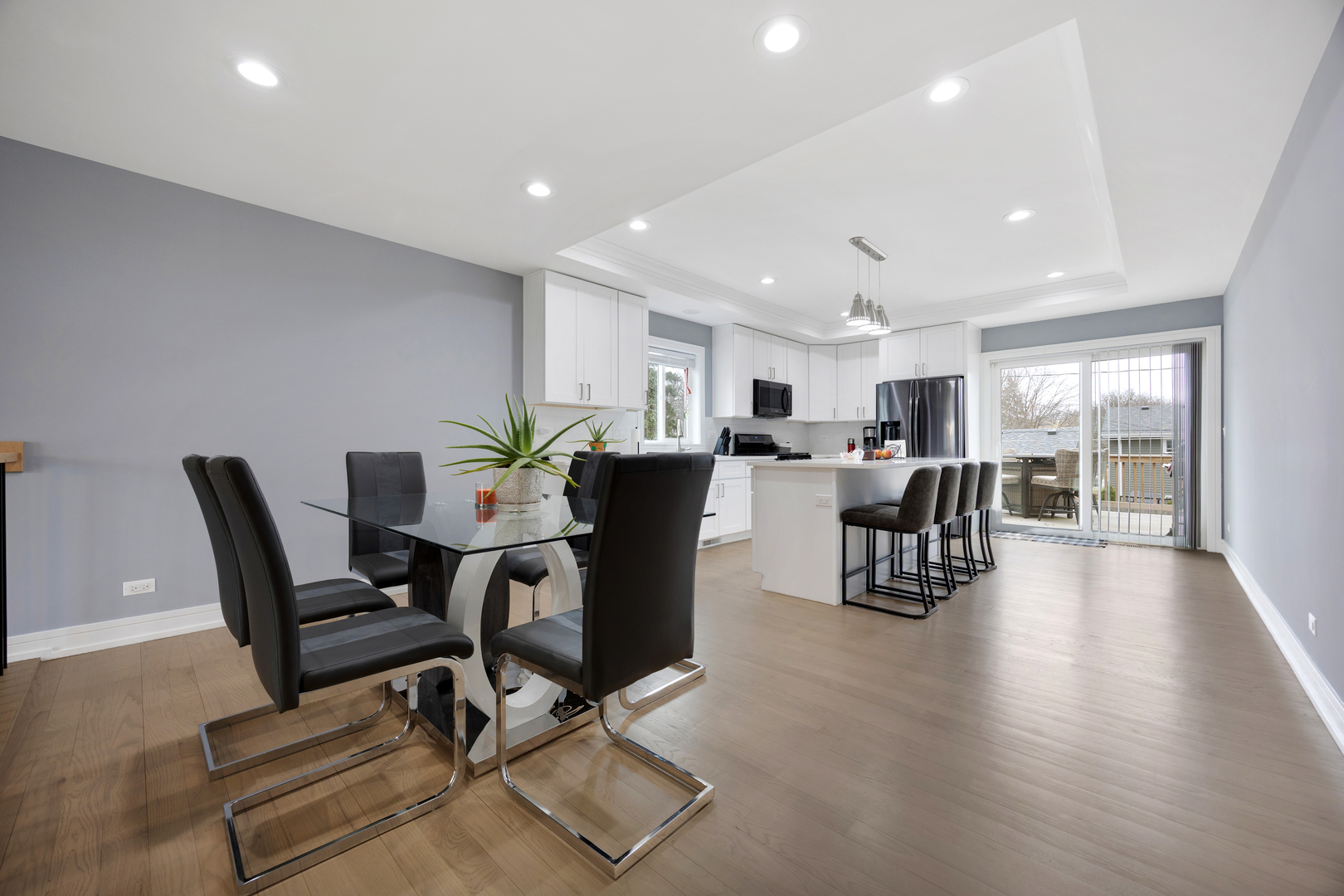 N112 Leonard Street Winfield, IL 60190 - Photo 9 of 26 a view of a dining room with furniture
