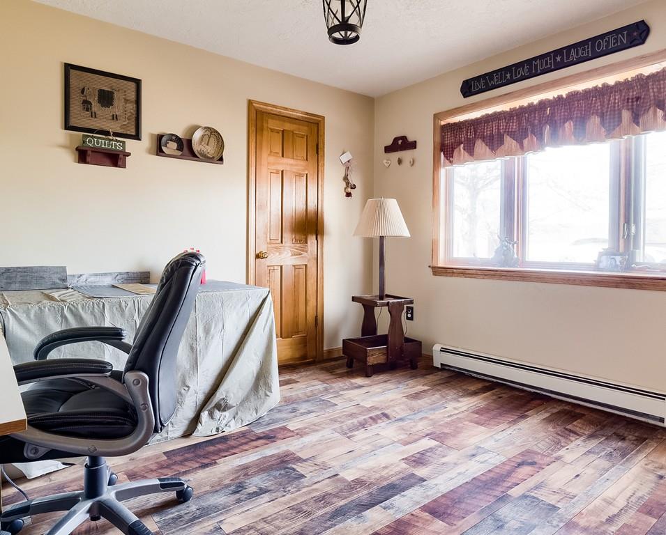 7 Mitchell Hill Road Brookfield, MA 01506 - Photo 28 of 38 a view of a workspace with furniture and a window