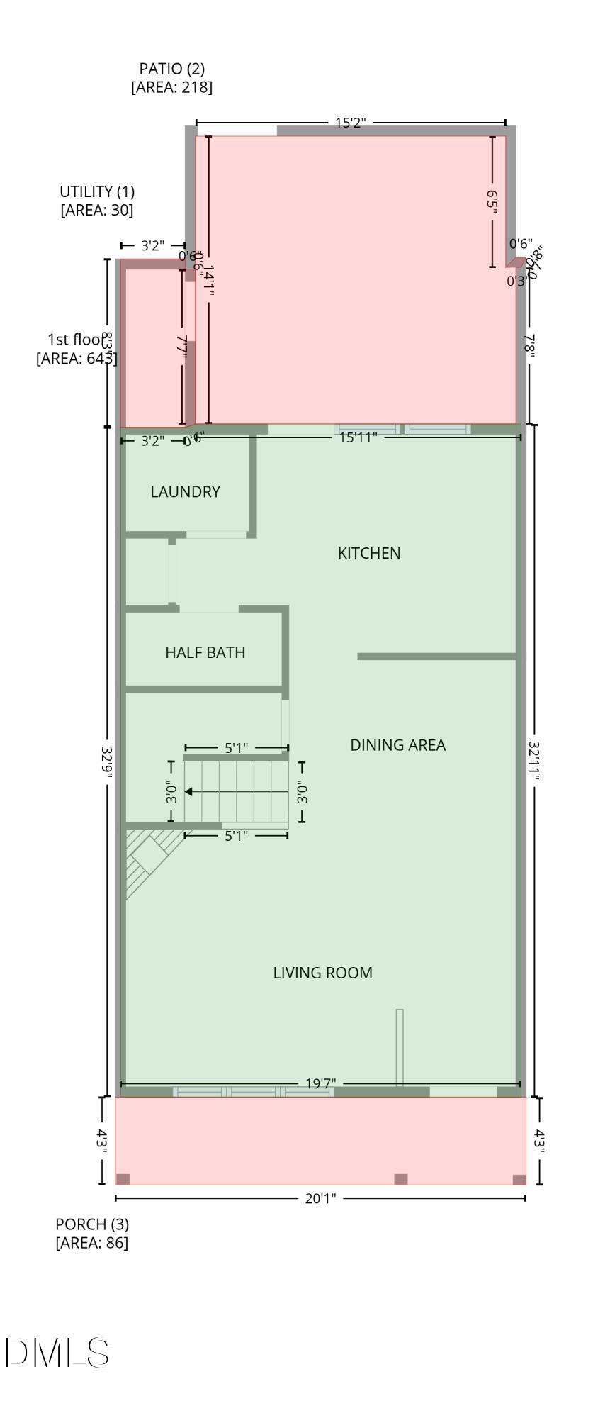 8013 River Water Court Raleigh, NC 27616 - Photo 29 of 30 4-1st_floor_8013_river_water_court_ralei