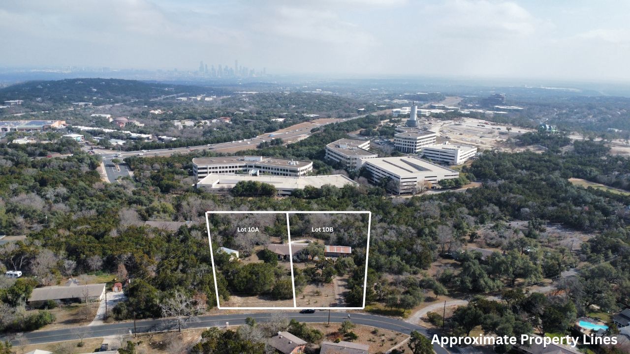 829 A Castle Ridge Road Austin, TX 78746 - Photo 2 of 6 an aerial view of multiple house