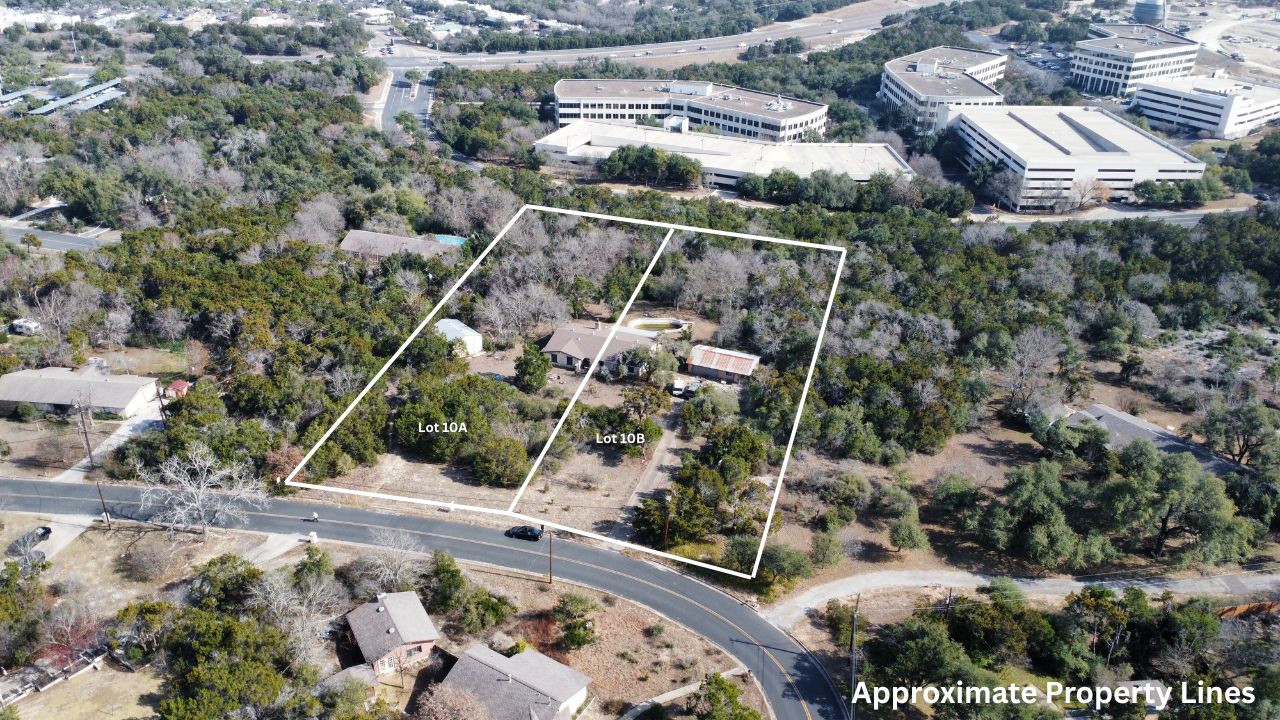 829 A Castle Ridge Road Austin, TX 78746 - Photo 3 of 6 an aerial view of multiple house