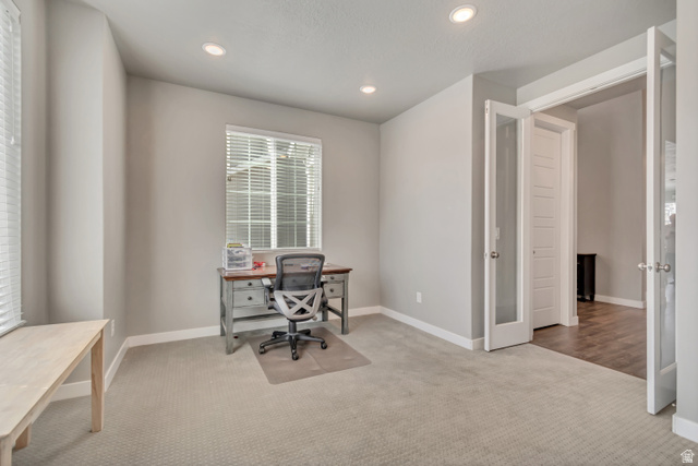 3232 West 1670th Street North Provo, UT 84601 - Photo 6 of 33 Office space featuring light colored carpet and recessed lighting