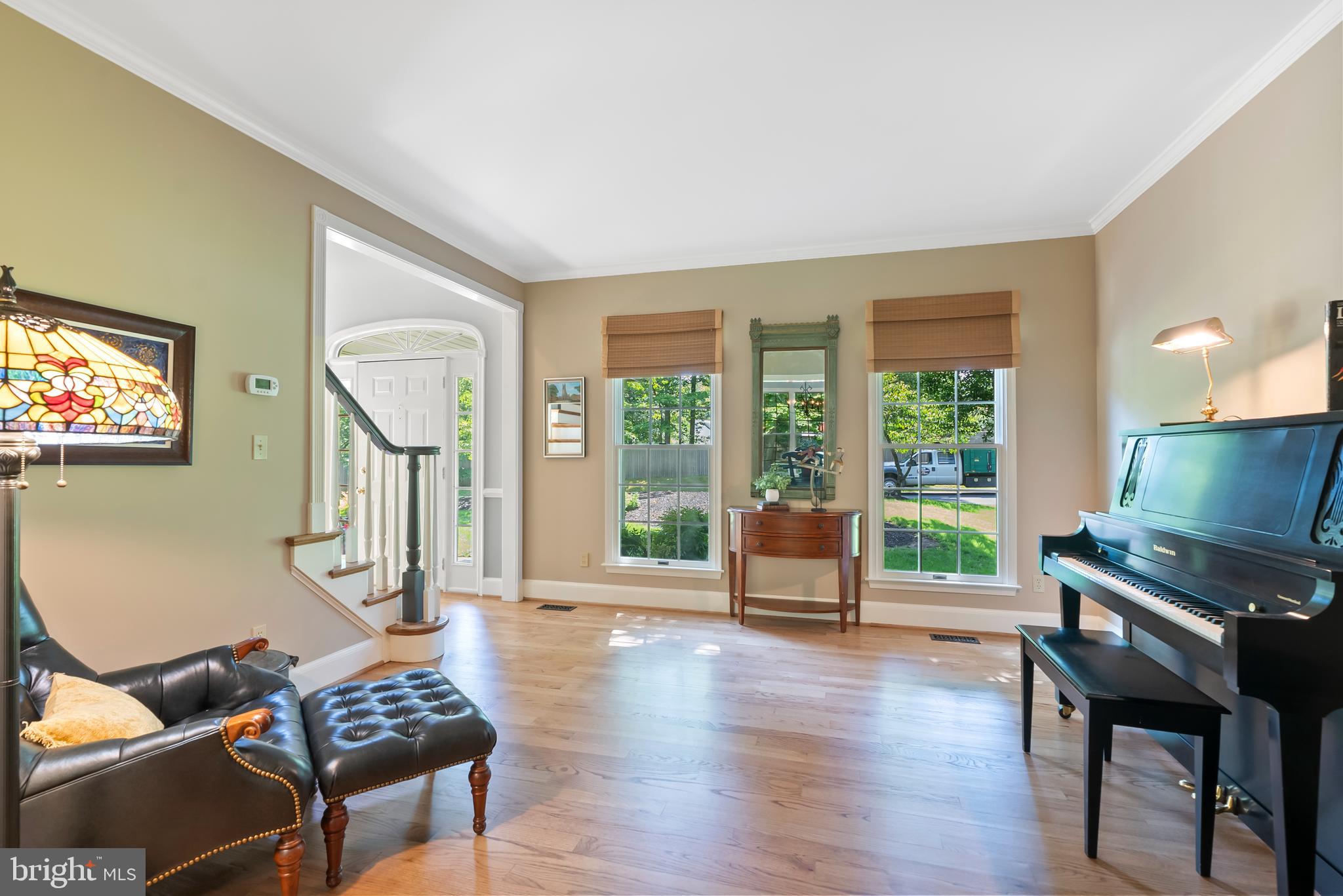 1600 Old Mill Bottom Run Annapolis, MD 21409 - Photo 11 of 56 a living room with furniture and a flat screen tv with wooden floor