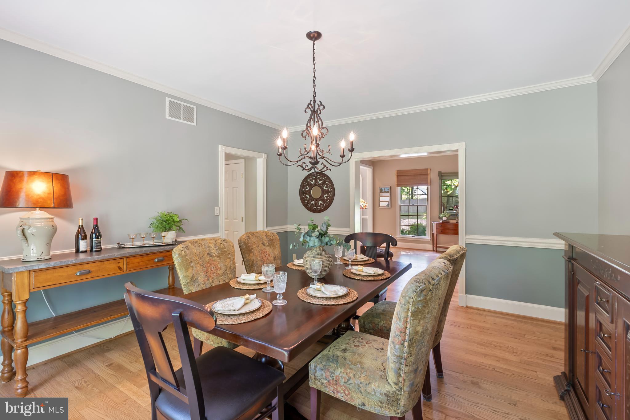 1600 Old Mill Bottom Run Annapolis, MD 21409 - Photo 13 of 56 a view of a dining room with furniture window and wooden floor