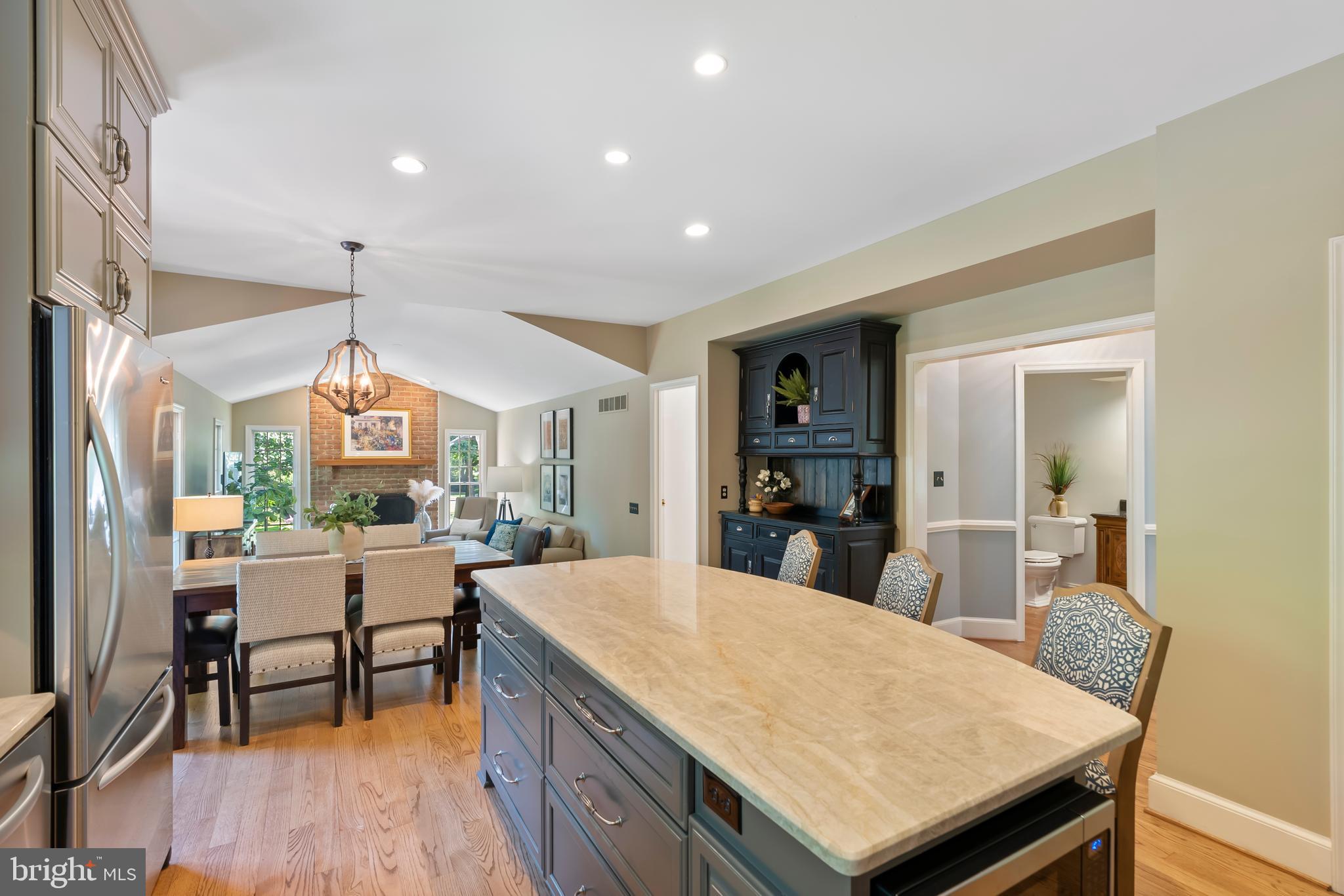 1600 Old Mill Bottom Run Annapolis, MD 21409 - Photo 55 of 56 a room with a table chairs and a kitchen view