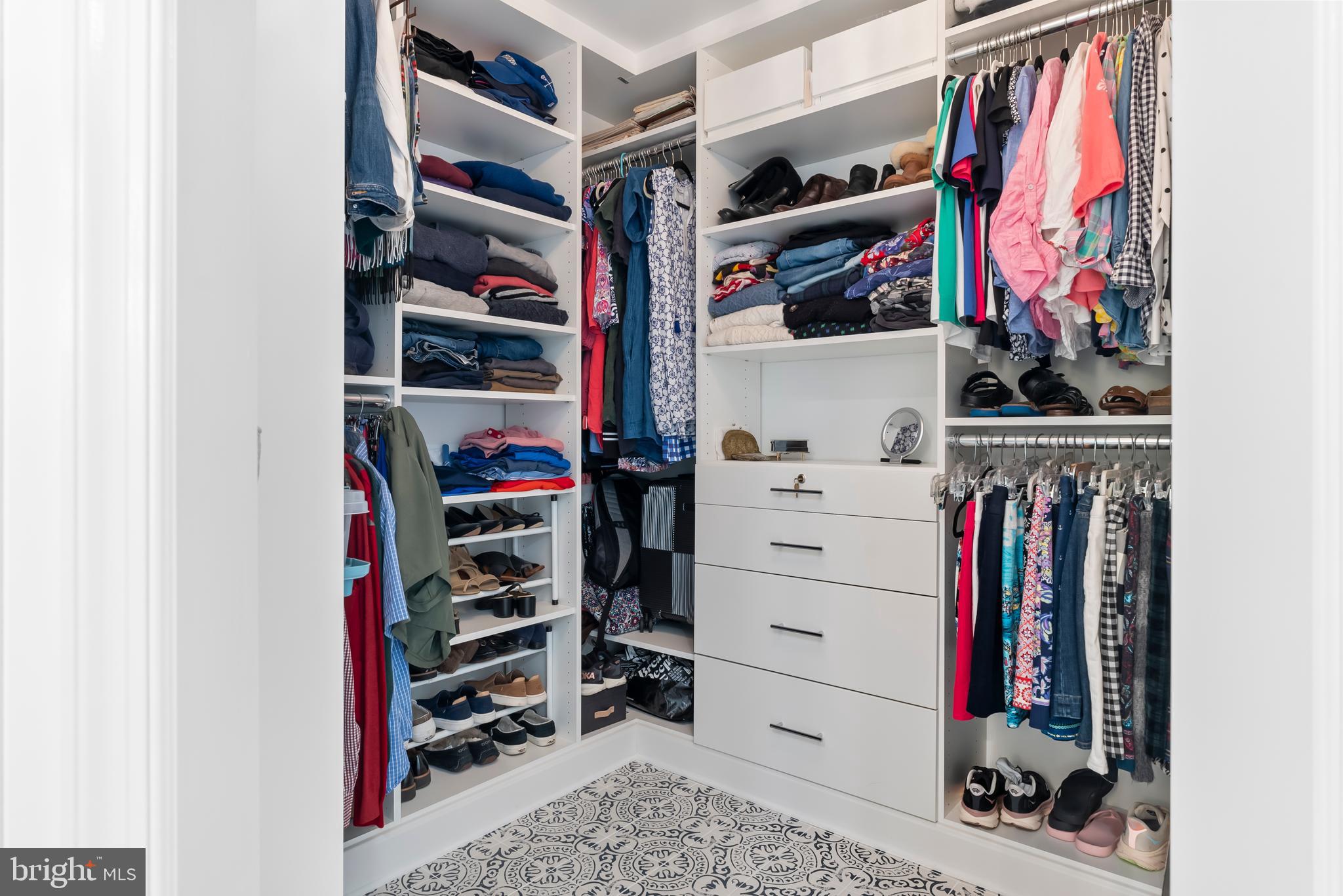 1600 Old Mill Bottom Run Annapolis, MD 21409 - Photo 28 of 56 a view of walk in closet with clothes and shoes