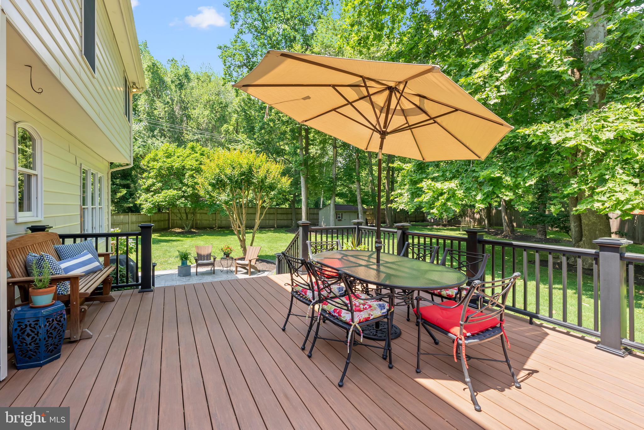 1600 Old Mill Bottom Run Annapolis, MD 21409 - Photo 39 of 56 a view of deck with furniture and barbeque oven