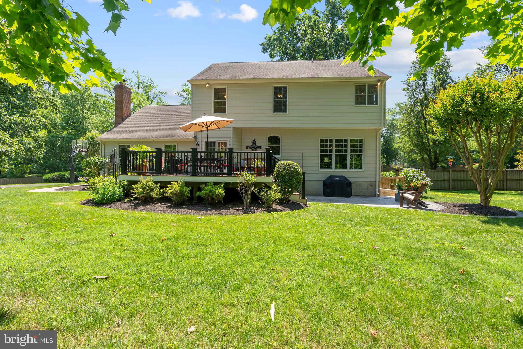 1600 Old Mill Bottom Run Annapolis, MD 21409 - Photo 45 of 56 a view of a house with a yard and sitting area