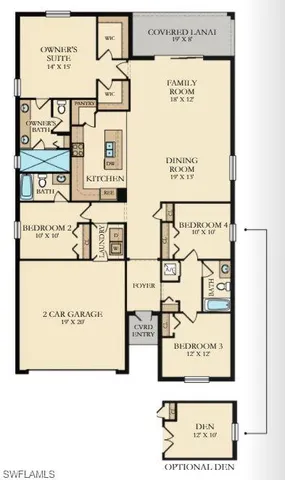 $3,200 | 18311 Ridgeline Drive, Estero, FL 33928