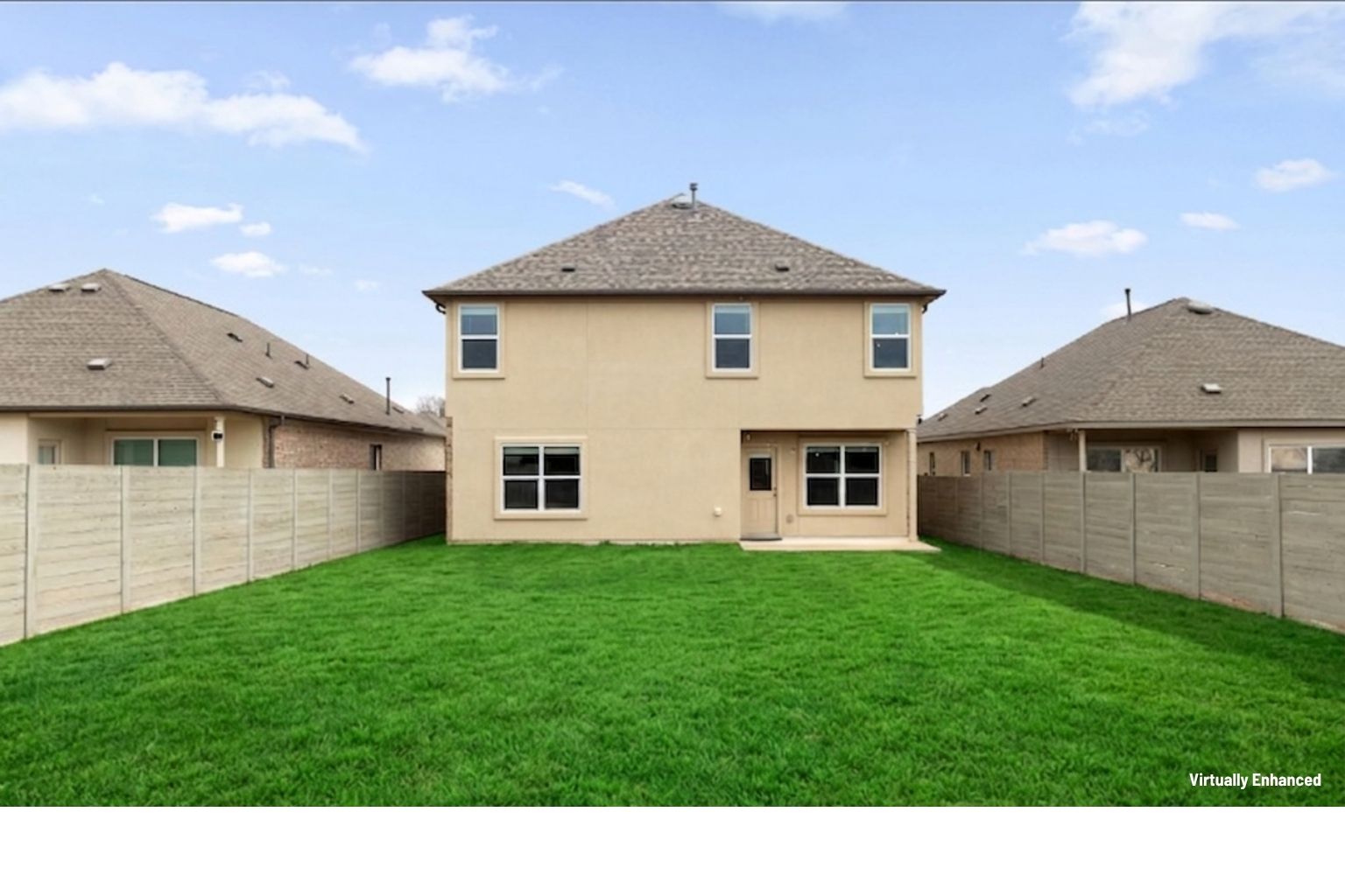 432 Clear Springs Road Georgetown, TX 78628 - Photo 30 of 39 A well-maintained lawn provides ample space behind this two-story home, ideal for outdoor enjoyment.