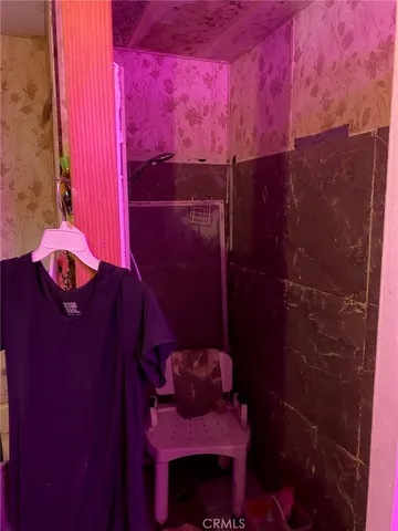 a bathroom with a toilet