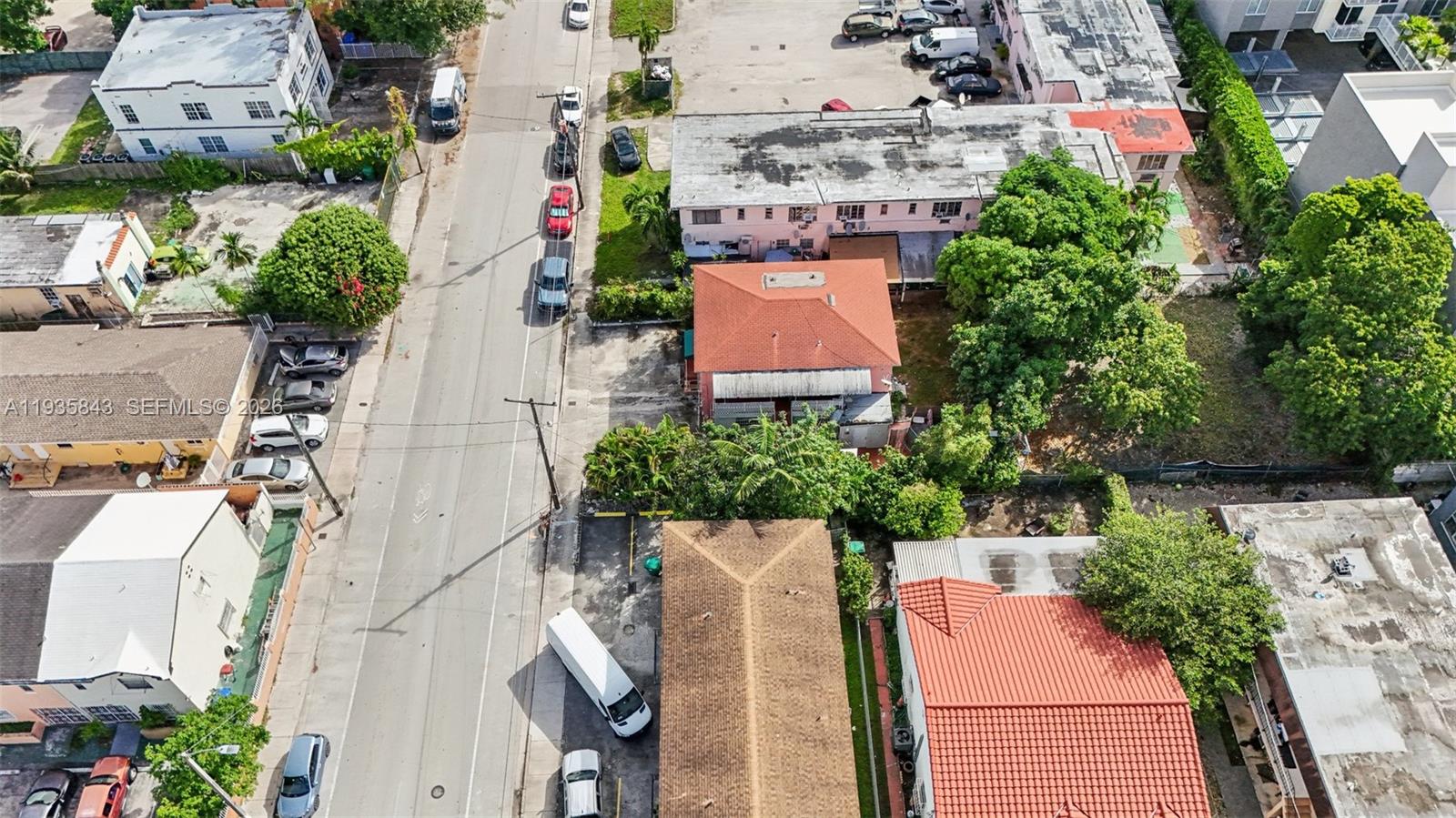984 Southwest 6th Street Miami, FL 33130 - Photo 9 of 11 an aerial view of a house with an outdoor space