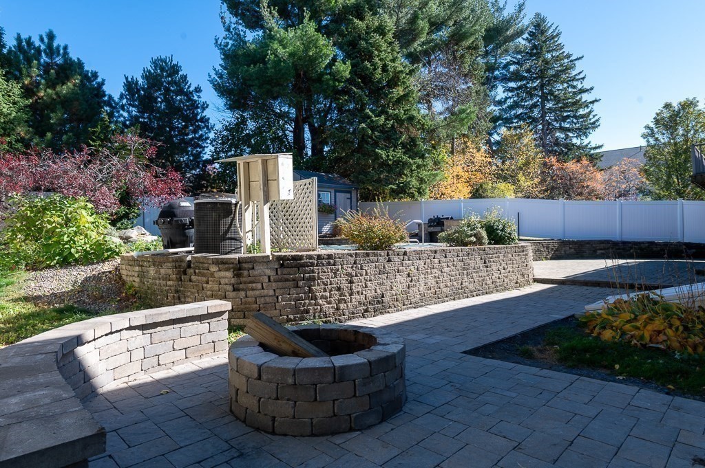 8 Hyde Street Worcester, MA 01606 - Photo 34 of 36 a view of a couches in the patio with a small yard