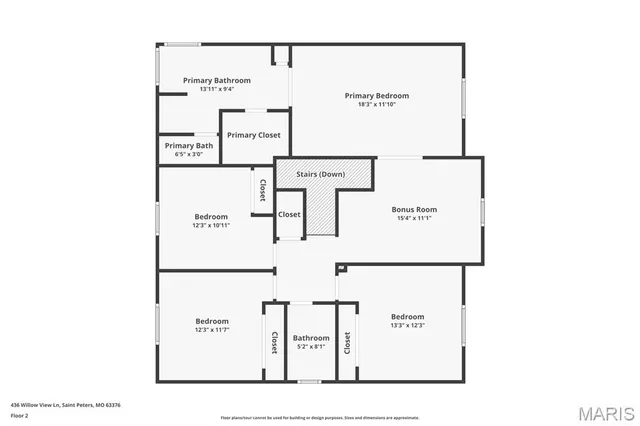 $410,000 | 436 Willow View Lane, St. Peters, MO 63376