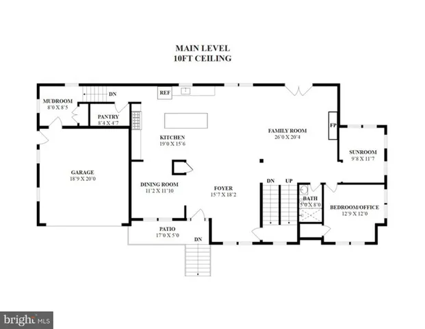 a picture of a floor plan
