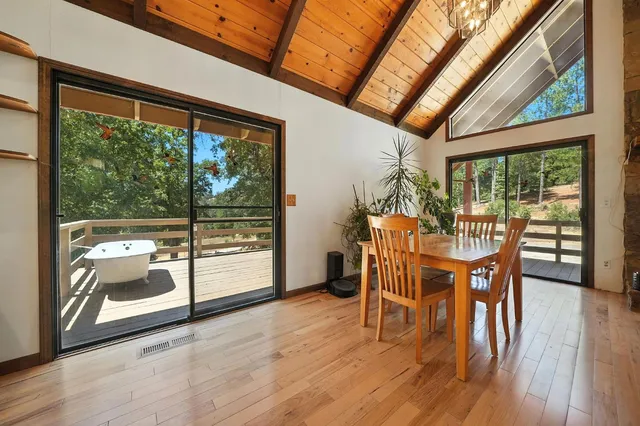 a kitchen with a stove microwave and refrigerator