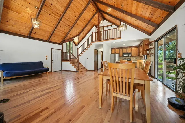 a bathroom with a sink and a large window