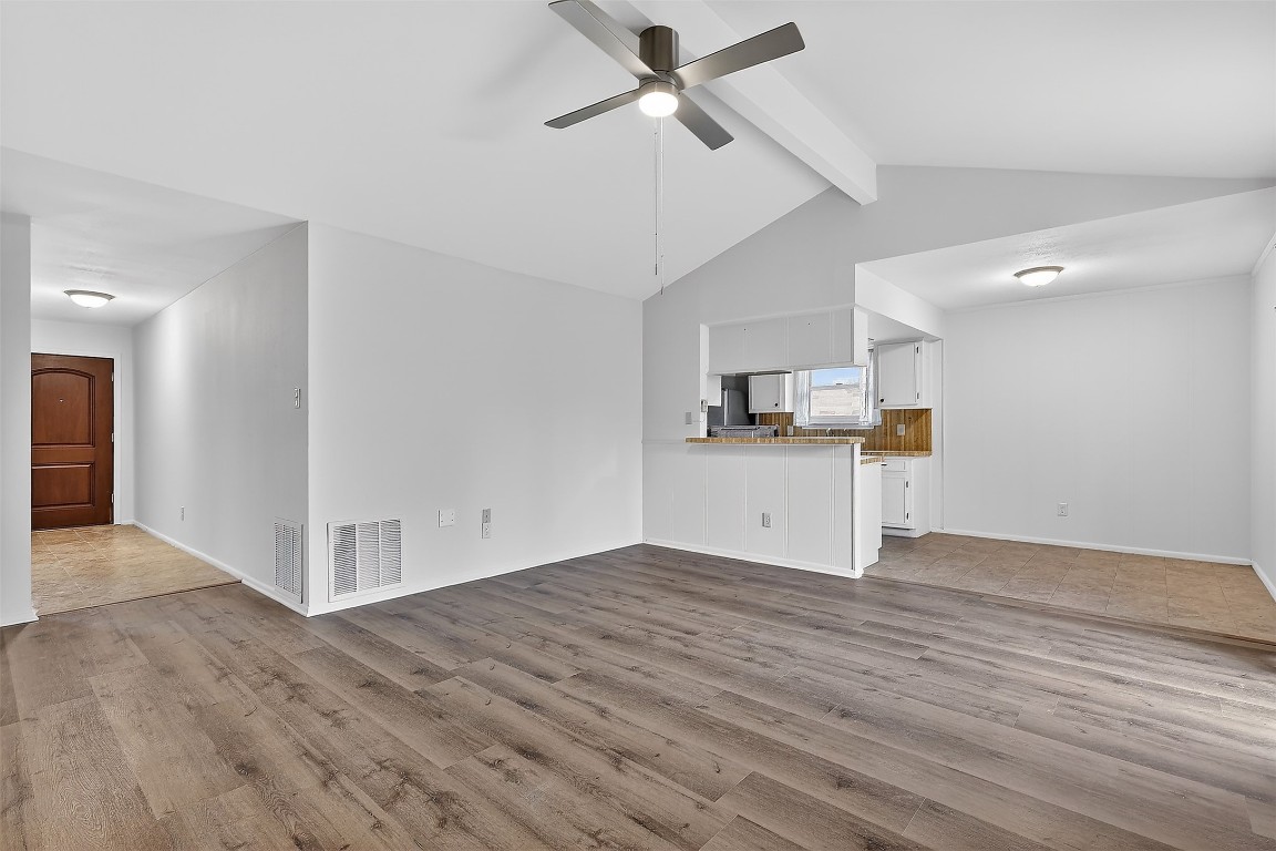 11807 South Ridgewood Circle Houston, TX 77071 - Photo 5 of 18 a view of a kitchen with a sink and cabinets