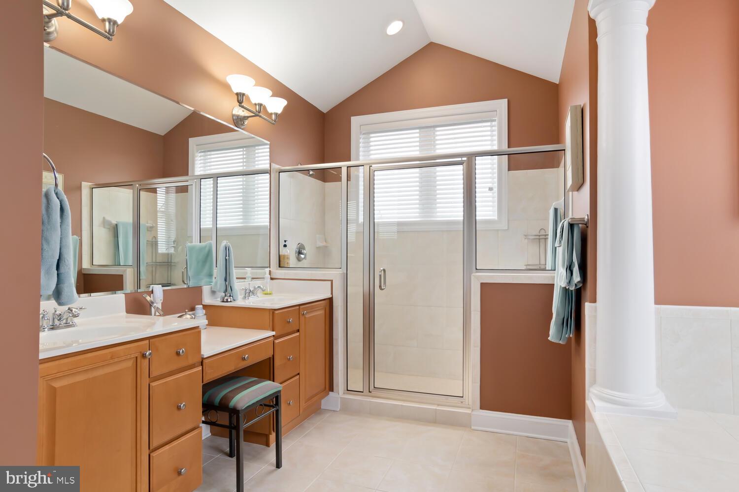 301 Muir Street, Unit 502 Cambridge, MD 21613 - Photo 35 of 53 Bathroom # 2 Walk in Shower and dual vanities