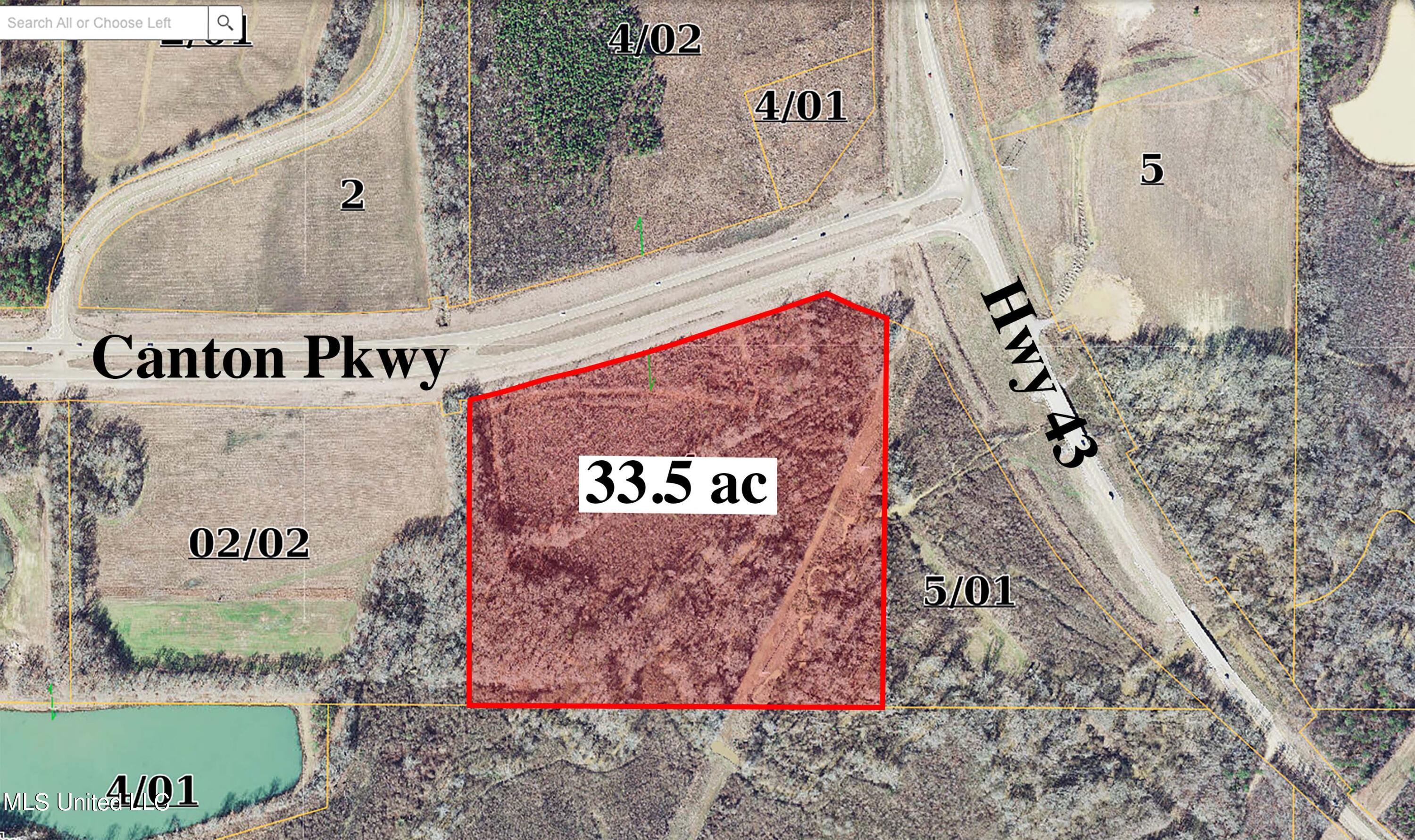 Canton Parkway Canton, MS 39046 - Photo 2 of 6 33.5 ac parcel exhibit copy