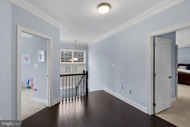 a room with furniture and a gate