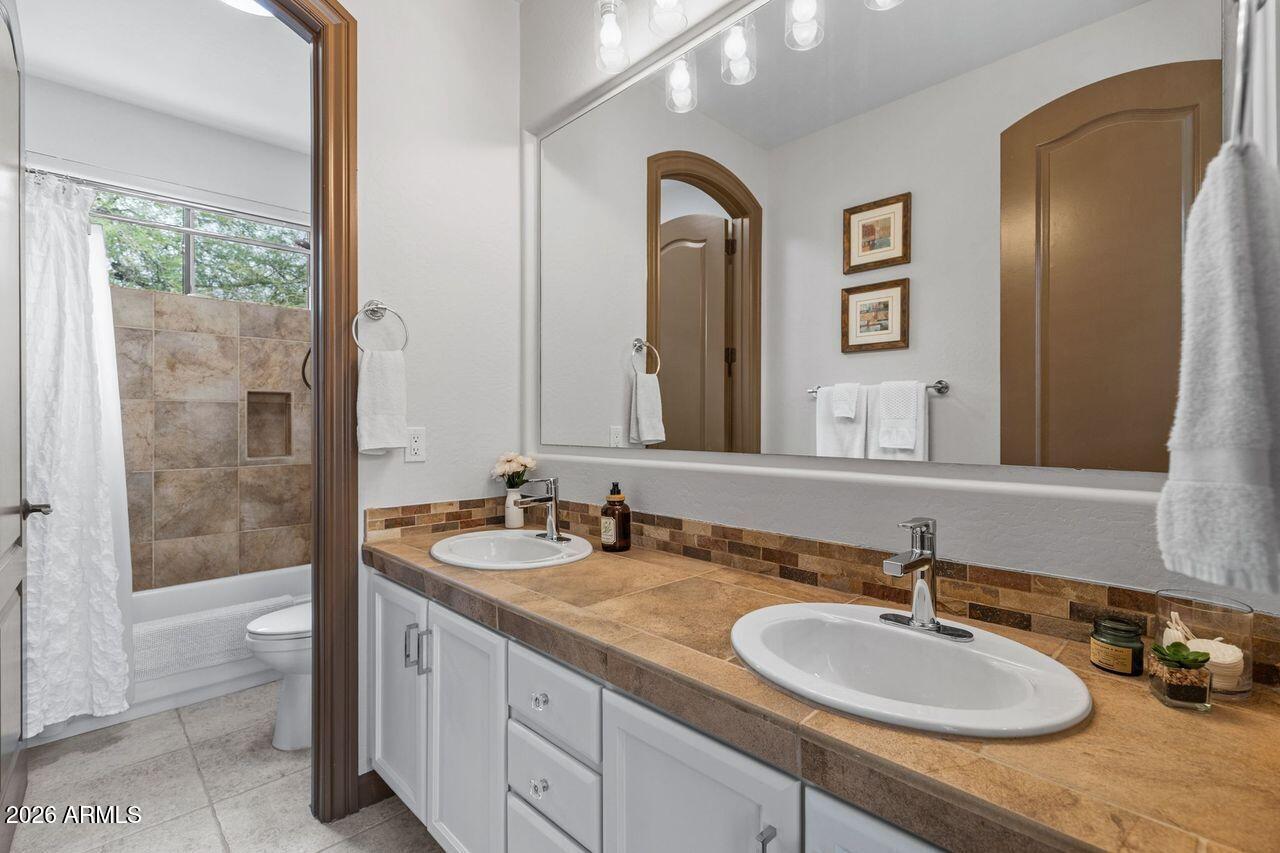 4107 North Silver Ridge Circle Mesa, AZ 85207 - Photo 35 of 67 Guest bathroom