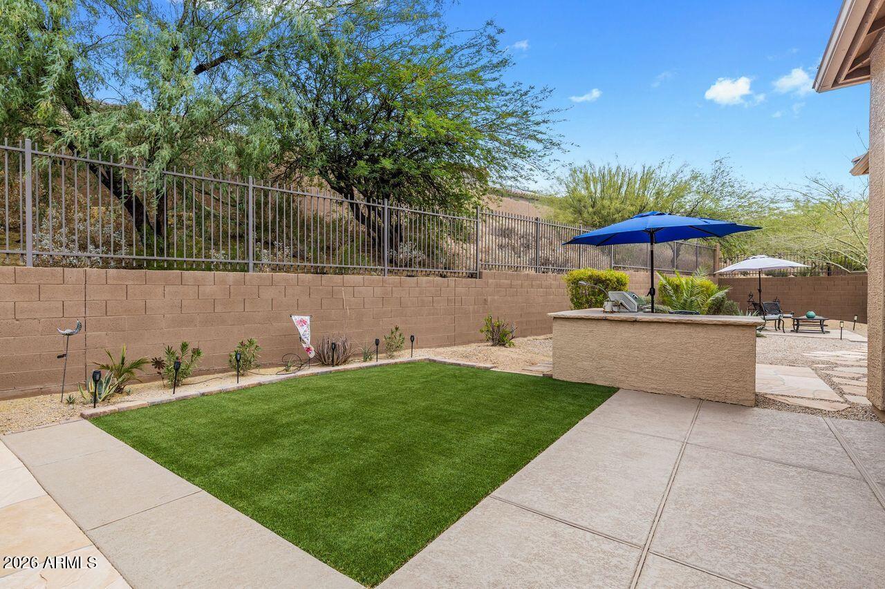 4107 North Silver Ridge Circle Mesa, AZ 85207 - Photo 41 of 67 Enjoy yoyr no fuss grassy area - Copy