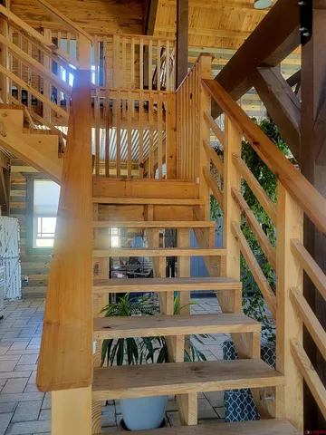 a view of a interior of a building