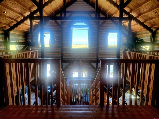 a view of an entryway of the house