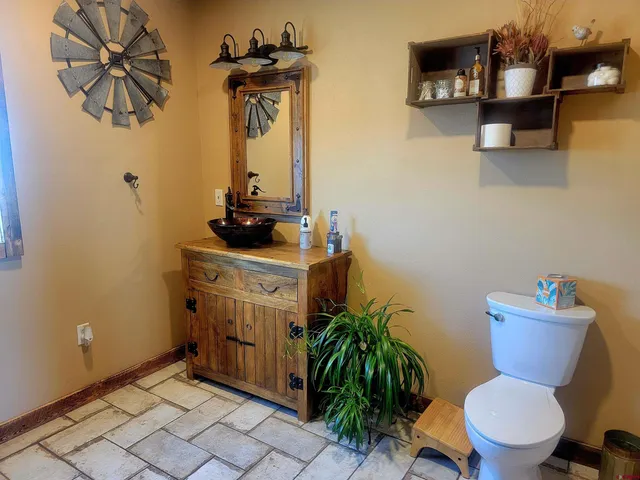 a view of entryway door