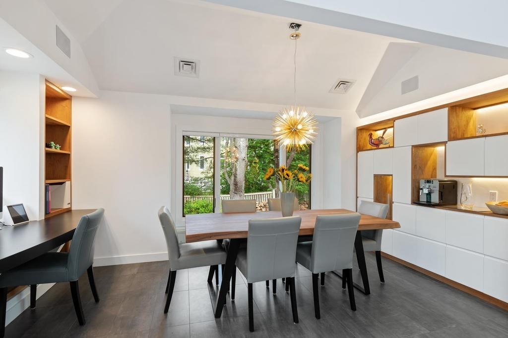 20 Ledgewood Road Weston, MA 02493 - Photo 11 of 34 a view of a dining room with furniture window and outside view