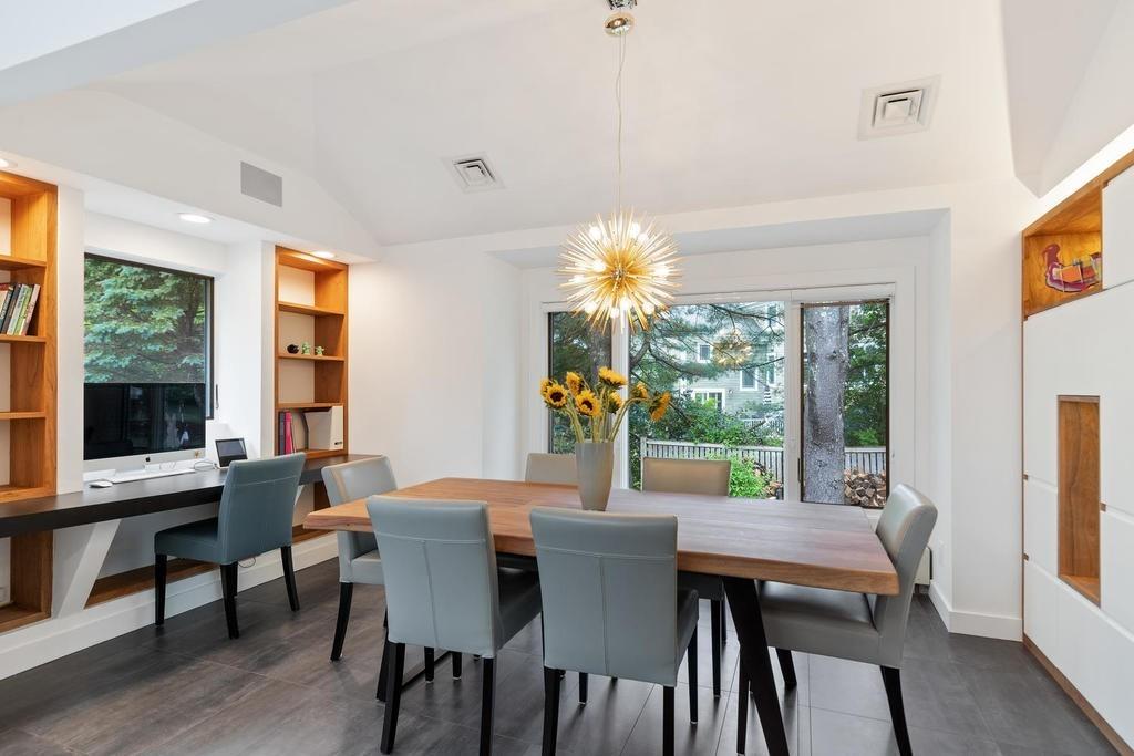 20 Ledgewood Road Weston, MA 02493 - Photo 12 of 34 a view of a dining room with furniture window and outside view