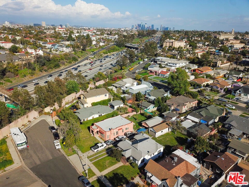 2404 Virginia Road Los Angeles, CA 90016 - Photo 21 of 21 an aerial view of a city with lots of residential buildings