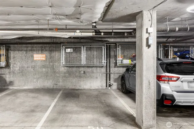 a view of a water heater room