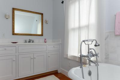 270 Stage Harbor Road Chatham, MA 02633 - Photo 21 of 25 a bathroom with a sink and a mirror