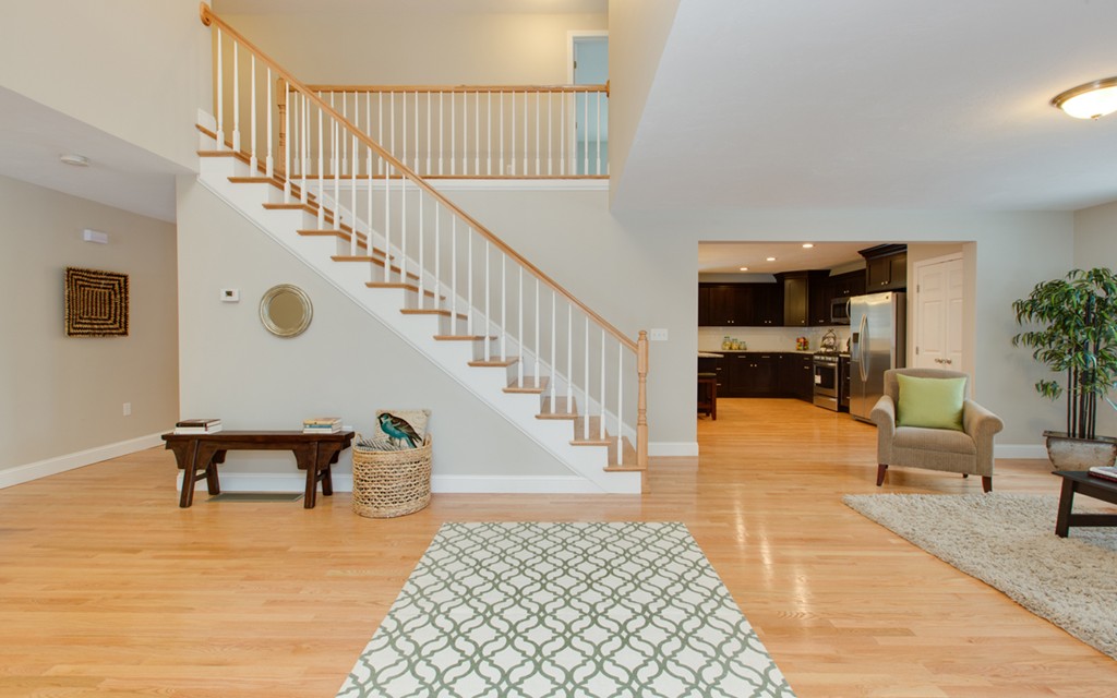 21 Sylvan Road Billerica, MA 01821 - Photo 3 of 30 a view of entryway and hall with wooden floor