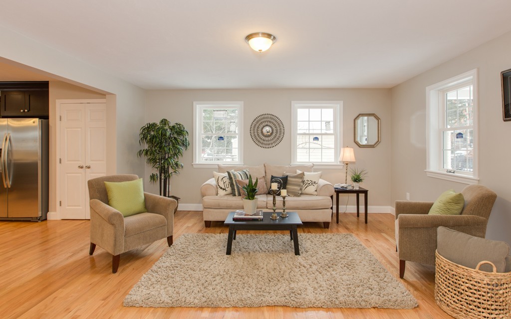 21 Sylvan Road Billerica, MA 01821 - Photo 4 of 30 a living room with furniture and wooden floor
