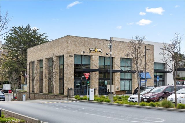 a view of a building with street