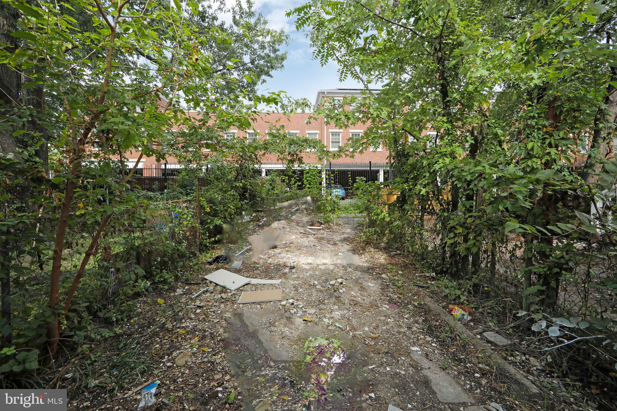 1261 South Merrimac Road Camden, NJ 08104 - Photo 25 of 27 a view of a large yard with plants and a large tree