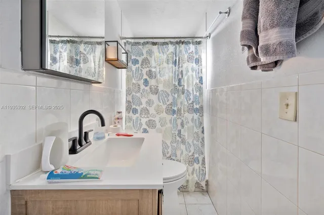 a close view of a sink and tap